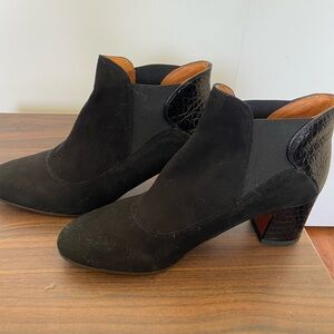 Chie Mihara boots - suede and leather